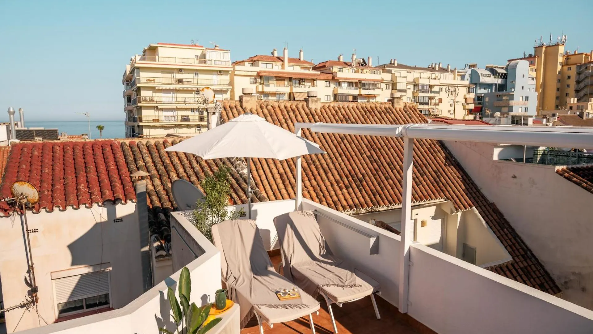 Mysig Laegenhet I Los Boliches Med Egen Takterrass! Fuengirola